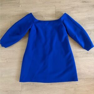 BCBGMaxAzria Royal Blue Long Sleeve Dress